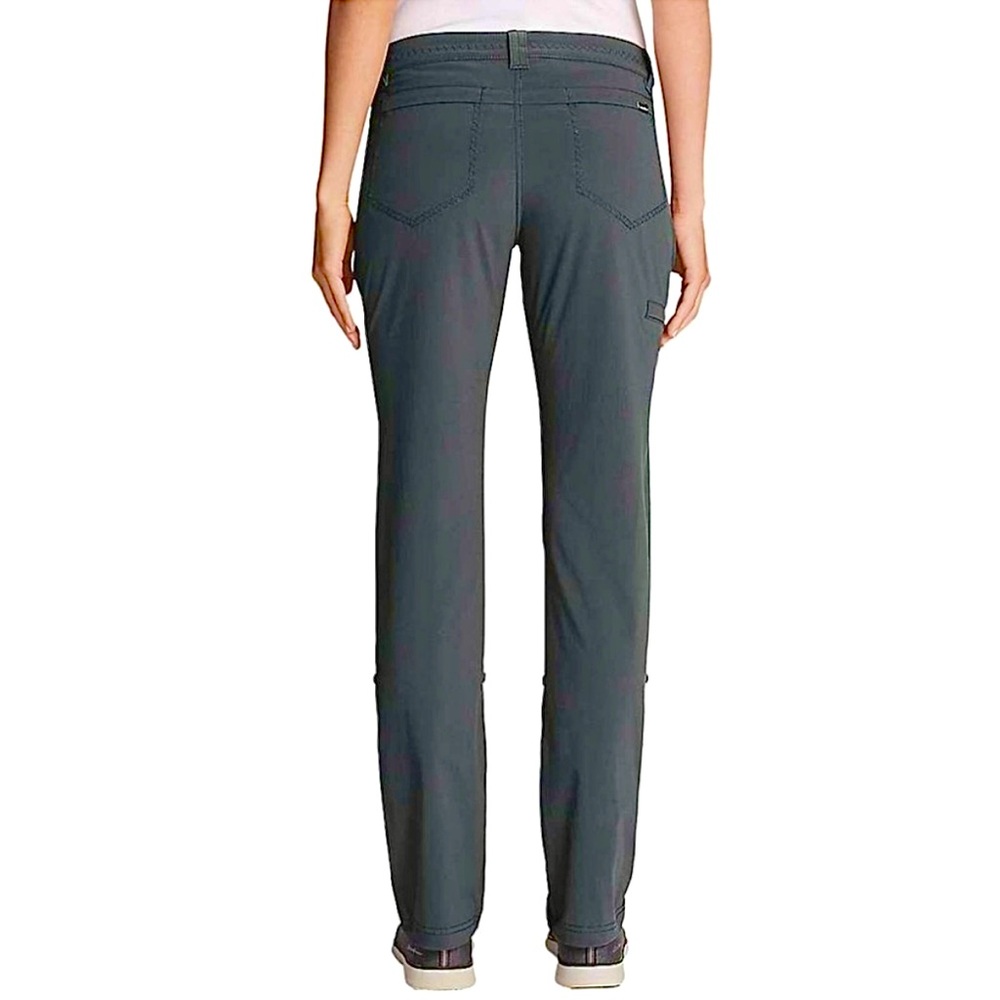 Eddie Bauer Horizon Roll Up Travex Straight Leg Pants Sz 12 - Picture 6 of 14